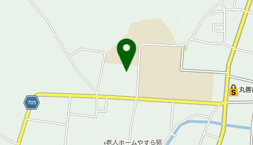 つばきこども園の地図画像