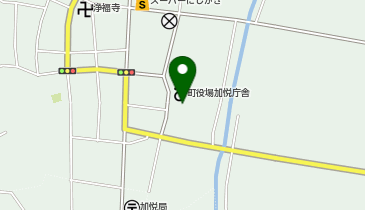 与謝野町役場加悦庁舎・元気館の地図画像