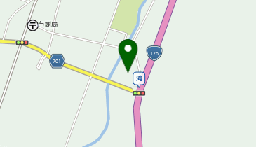 滝地区公民館の地図画像