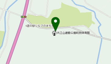 大江山運動公園体育館の地図画像
