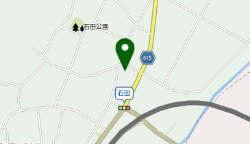 石田地区公民館の地図画像