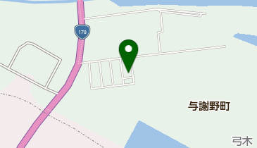 浜町野田会館の地図画像