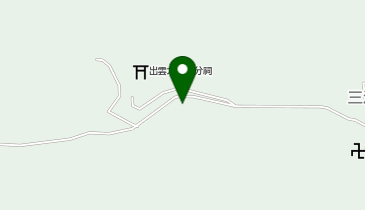 出雲大社巌分祠の地図画像