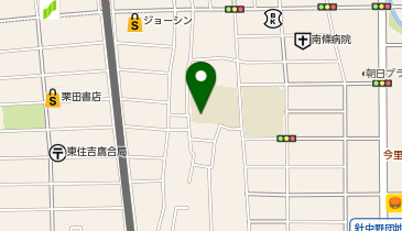 南百済小学校の地図画像