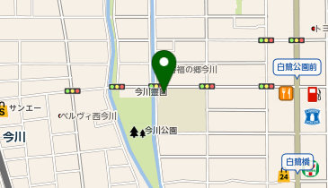 今川小学校の地図画像