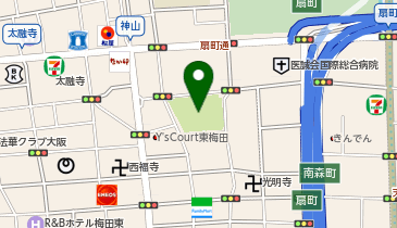 野崎公園の地図画像