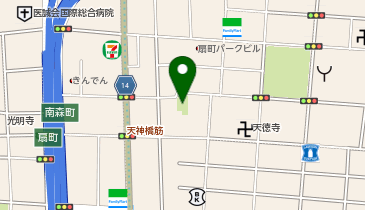 堀川児童遊園の地図画像