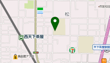 橘小学校の地図画像