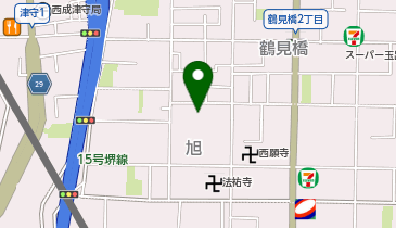 もと松之宮小学校の地図画像