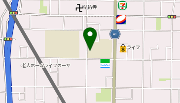 まつば小学校の地図画像