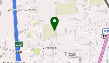 千本小学校の地図画像