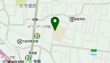今里小学校の地図画像