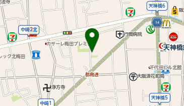 浮田西児童遊園の地図画像