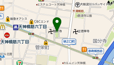 国分寺公園の地図画像