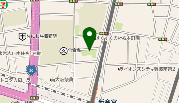 戎南公園の地図画像