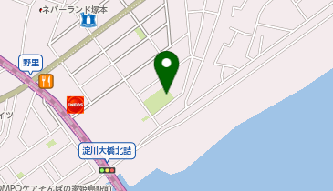花川西公園の地図画像