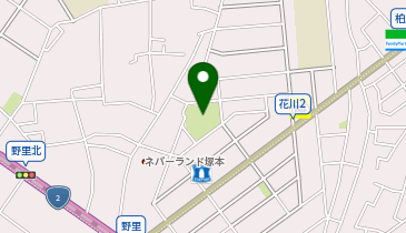野里公園の地図画像