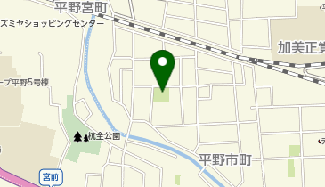 坂上公園の地図画像