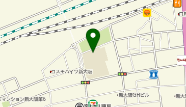 西中島小学校の地図画像
