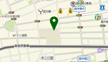 木川小学校の地図画像