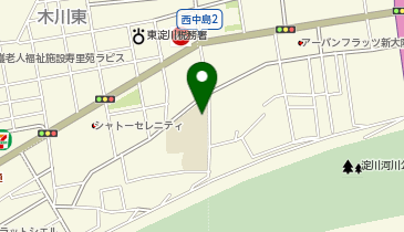 木川南小学校の地図画像