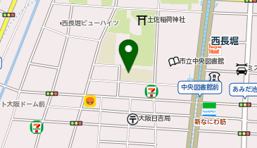 堀江中学校の地図画像