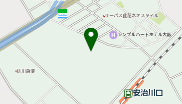 日本郵便(株)新大阪郵便局(5階講堂)の地図画像