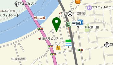 新高東公園の地図画像