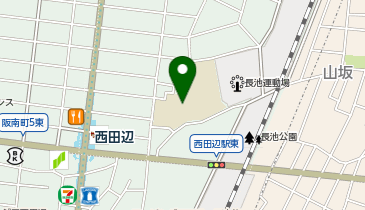 長池小学校の地図画像