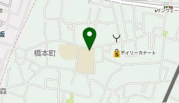 晴明丘小学校の地図画像