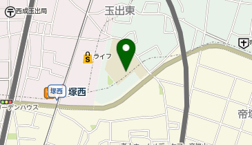 晴明丘南小学校の地図画像