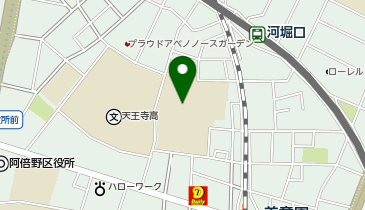 文の里中学校の地図画像