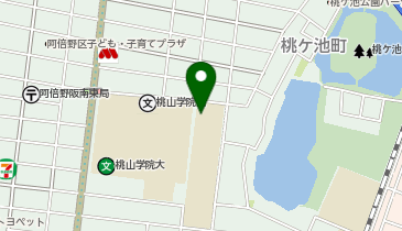 阿倍野中学校の地図画像