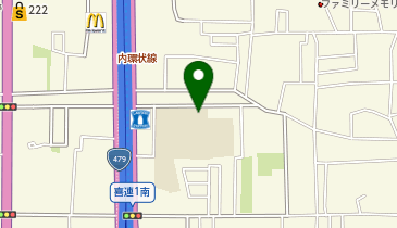 喜連北小学校の地図画像