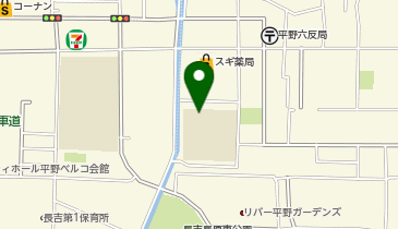 長吉南小学校の地図画像