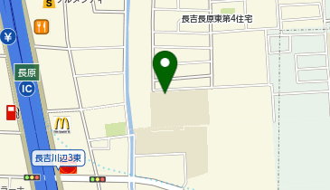 長原小学校の地図画像