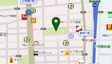 新町北公園の地図画像