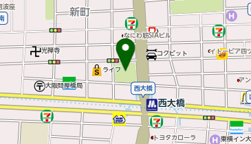 新町南公園の地図画像