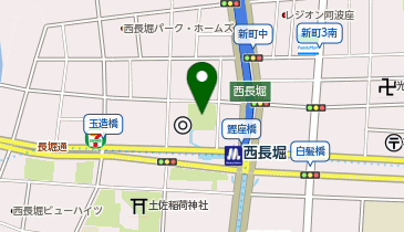 新町西公園の地図画像