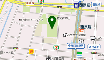 土佐公園の地図画像