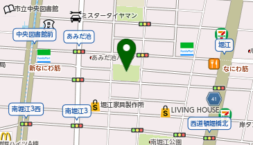 高台橋公園の地図画像