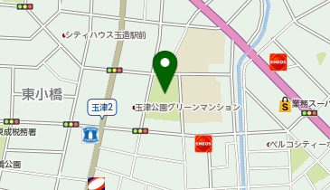 玉津公園の地図画像