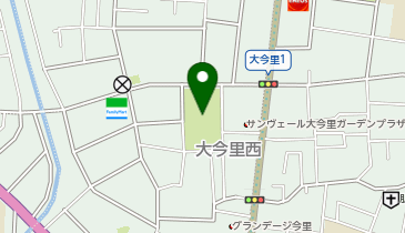 南中本公園の地図画像