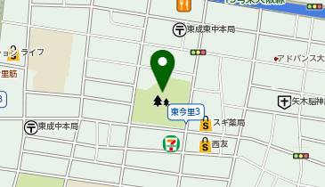 神路公園の地図画像