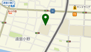 遠里小野小学校の地図画像