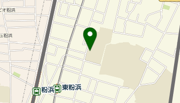 東粉浜小学校の地図画像