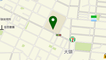 大領中学校の地図画像