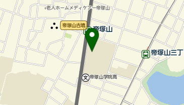 帝塚山学院の地図画像