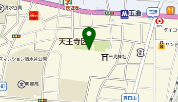 宰相山西公園の地図画像