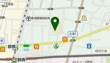 東小橋小学校の地図画像